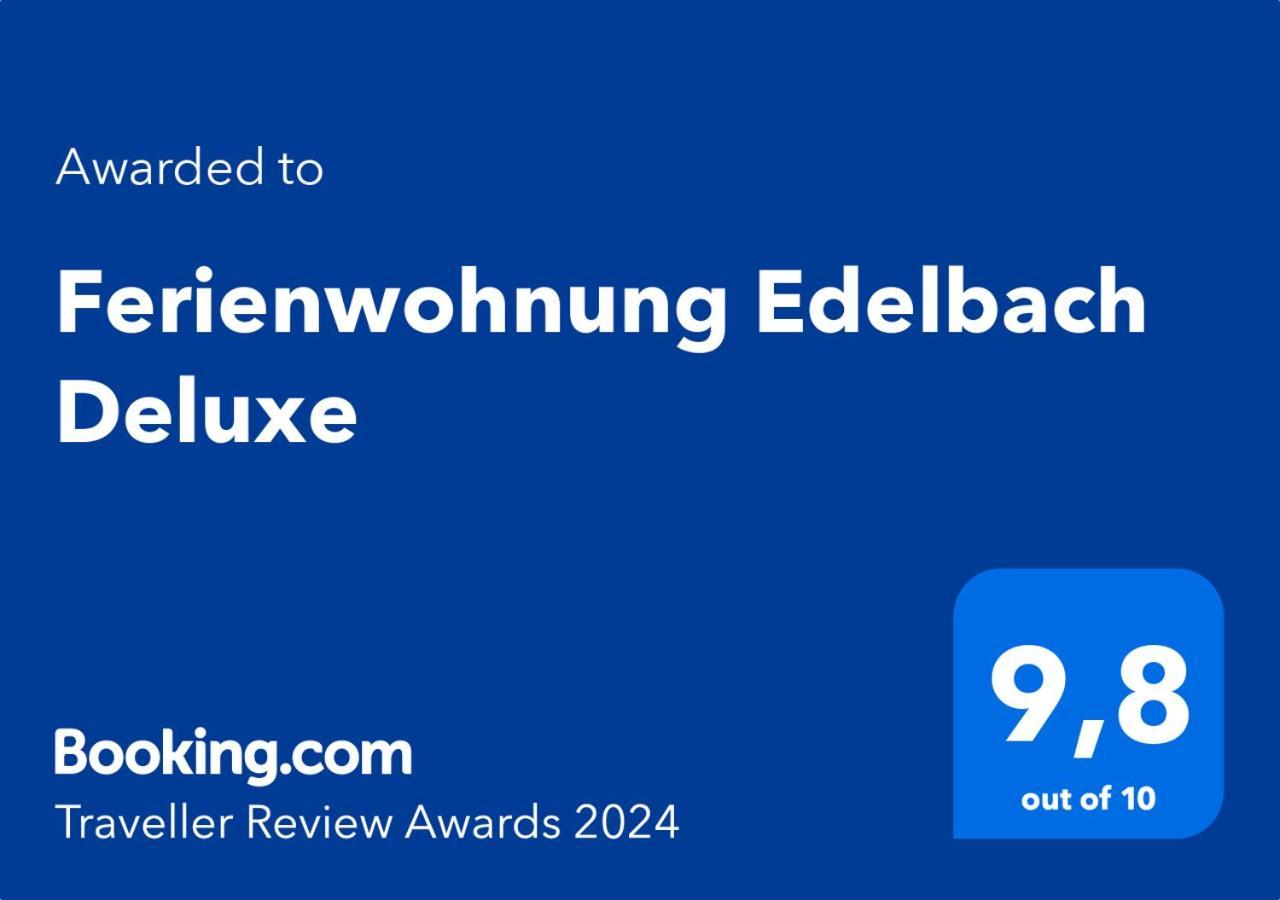 Ferienwohnung Edelbach Deluxe Sattendorf Extérieur photo